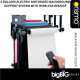 3 Rollers Electric Motorized Background Support System with Wireless Remote Controller