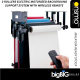 2 Rollers Electric Motorized Background Support System with Wireless Remote Controller