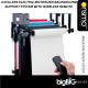 4 Rollers Electric Motorized Background Support System with Wireless Remote Controller