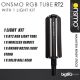 Onsmo Viral LUMITUBE  RT-2 RGB Light Stick with Remote for RT2 TIKTOK, Live Streaming and Videography - ( 2 light kit )