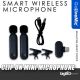 GoliveMic GL9 Smart Wireless Microphone Single/Dual Smart Noise (Upgraded K8 K9) for Android Iphone Mobile Phones -Double Mic (USB-C)