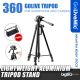Golive 360 Lightweight Aluminium Tripod Stand for Handphone Holder, Mirrorless Camera and Live Streaming, Webcam, Vlog