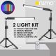 Onsmo Viral LUMITUBE RGB Light Stick with Remote for TIKTOK, Live Streaming and Videography - ( 2 light kit )