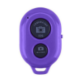 GoLive Bluetooth Remote Phone Wireless Camera Shutter AB Shutter for selfie shooting video record android phone and IOS - purple