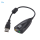(READY STOCK) GoliveMic 5HV2 USB 2.0 Virtual 7.1 Channel Audio External Sound Card Adapter