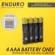 Enduro LI-ION/NI-MH (AA/AAA) Battery Charger Enduro with USB-C (CH04) - 4 AAA ( no charger )