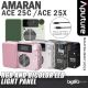 Aputure Amaran Ace 25C RGB / Amaran Ace 25X Bicolor LED Light Panel Video Light for Photography and Videography