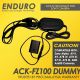 Enduro ACK-FZ100 - AC Compact Power Adapter with NP-FZ100 Dummy Battery for Sony Camera (Malaysia Plug)