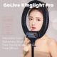 Golive Ring Light Pro 18 inch (Dual Color) with Handphone Holder and Mirror