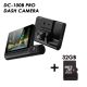 Golive Dashcam DC-100B Pro Car Dashboard Camera camcorder Front & Rear Camera Full HD - camera + 32 GB SD CARD