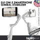 DJI OM 5 Smartphone Gimbal Stabilizer, 3-Axis Phone Gimbal, Built-In Extension Rod, Portable and Foldable Gimbal with ShotGuides, Vlogging Stabilizer, YouTube TikTok Video