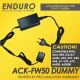 Enduro ACK-PW20 USB-FW50 - AC Compact Power Adapter/USB with NP-FW50 Dummy Battery for Sony Camera (Malaysia Plug)