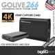 (READY STOCK) GOLIVE 266 USB 3.0 Streaming HD 1080P 4K HDMI Video Capture Card Game Live Box ( EZCAP 266 )