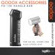 Godox FG-100 Flash Grip Camera Speedlite Hand Grip Flash Handle with 1/4inch Screw Compatible with Godox AD100pro AD200p