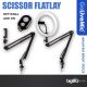 Golive FlatLay Suspension Scissor Arm With Ringlight, Handphone holder Flat Lay for live, photoshoot, and Tiktok - handholder + arm only ( no bluetooth remote )