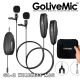 (2021) GoliveMic GL-2 Wireless Lavalier Microphone Twin Kit / Single Kit for Live Streaming FB Live and VIdeo Recording