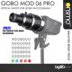 Onsmo Gobo Mod 06 Pro Optical Snoot for Gobo Photography with Special Light Effect, Window Scene (Bowen Mount)
