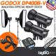 (Malaysia STOCK) GODOX DP400III-V Professional Studio Flash Light Modeling Light 400Ws (2 Light Kit)