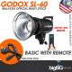 Godox SL60W SL-60 Video LED Light  -SL60 + Bowl + Remote