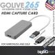 (READY STOCK) GoLive GL265 - HDMI USB 3.0 Video Capture Card for PS, XBOX Gaming and Live Streaming (EZCAP 265)