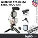 Golive Basic Vlog Kits for Youtuber, Content Creator, Vlogging & Livestreaming Starter Kit KIT-01LM
