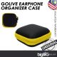 Golive Earphone Organizer Case Small Zip Pouch For Airpod, Buds & Small Tech Accessories