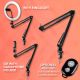 Golive Flat Lay Suspension Scissor Boom Arm Kit with Ringlight and Handphone holder for live, photoshoot, and Tiktok