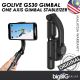 GS30 Gimbal Stabilizer Anti-Shake Selfie Stick with Single AXIS Object Tracking & Bluetooth For IOS Android (L09)