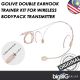 Golive Double Earhook Trainer Kit 3.5mm Male Plug for Wireless Bodypack Transmitter