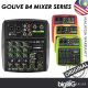 GOLIVEMIC B4 Livekey 4 channel Audio Mixer with Bluetooth USB for Live, Music, Karaoke, Podcast with MP3 (New A4 Mixer)