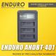 Enduro AHDBT-401 For GOPRO Hero 4 Battery - single charger