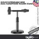 Golive Extendable Desk Dual Handphone Holder (HB-4) Table Tripod Stand with Heavy Base for Livestreaming