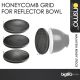 Onsmo Honeycomb Grid For 7 Inch Reflector Bowl (set of 4) for Bowens Mount Studio Strobe Flash Light Speedlite with 10°/20°/ 30°/ 40°