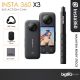 Insta360 X3  360° Action Camera - X3 Camera Only