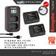KingMa NP-FZ100 Battery (2pack) and LCD Dual Charger Kit (Double Combo)