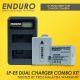 ENDURO LP-E5 Lithium charger combo kit
