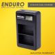 Enduro LP-E6 LCD Dual Charger (NEW)