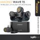 Maono Wave T5 Wireless Lavalier Microphone (Combo Version)
