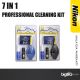 Professional 7 in 1 Kit Nikon Cleaning Tools for DSLR Cameras, Electronics and Lenses