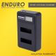 Enduro NP-BX1 LCD Dual Charger (NEW)