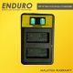 Enduro NP-W126 LCD Dual Charger (NEW)
