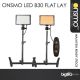 Onsmo LED B30 Flat Lay Studio LED Light Twin Kit for Product Shoot, Live Facebook Stream, Make Up Shoot, Gaming Light