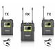 Saramonic UwMic9 UHF Wireless Mic (1 to 2)