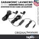Saramonic LavMicro 2M Dual Omnidirectional Lavalier Microphone for DSLR Camera and Smartphone