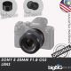 Sony E 50mm F/1.8 OSS Lens for Sony E Mount Lens (Black)