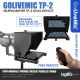 GoLive Teleprompter TP-2 for 10 inch Tablet / iPad Autocue for Mobile Phone and Camera For livestreaming and broadcast