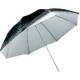 Onsmo White/ Black 2 in 1 40 inches (110cm) Umbrella 
