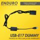 Enduro USB-E17 - USB with LP-E17 Dummy Battery for Canon Camera