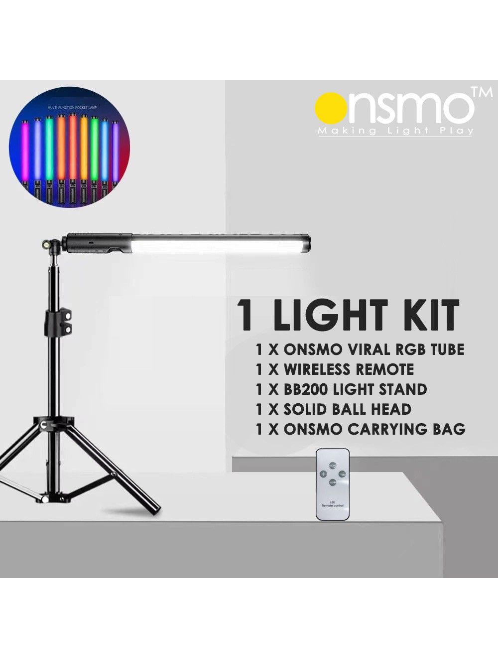 Onsmo Starter Studio Light (Creative Studio Lighting recognized - Main Image