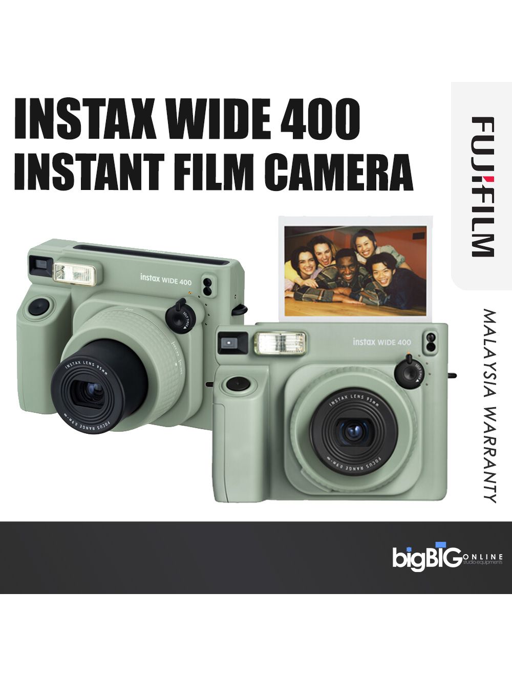 FujiFilm Instax Wide 400 Instant Film Camera